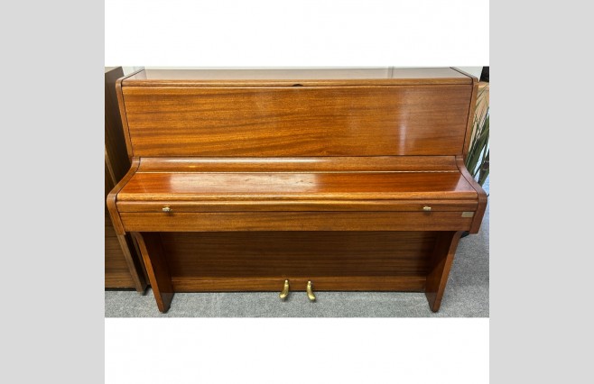 Zender Satin Mahogany Upright Piano, Used - All Inclusive Premium Package (SN:10326) - Image 3